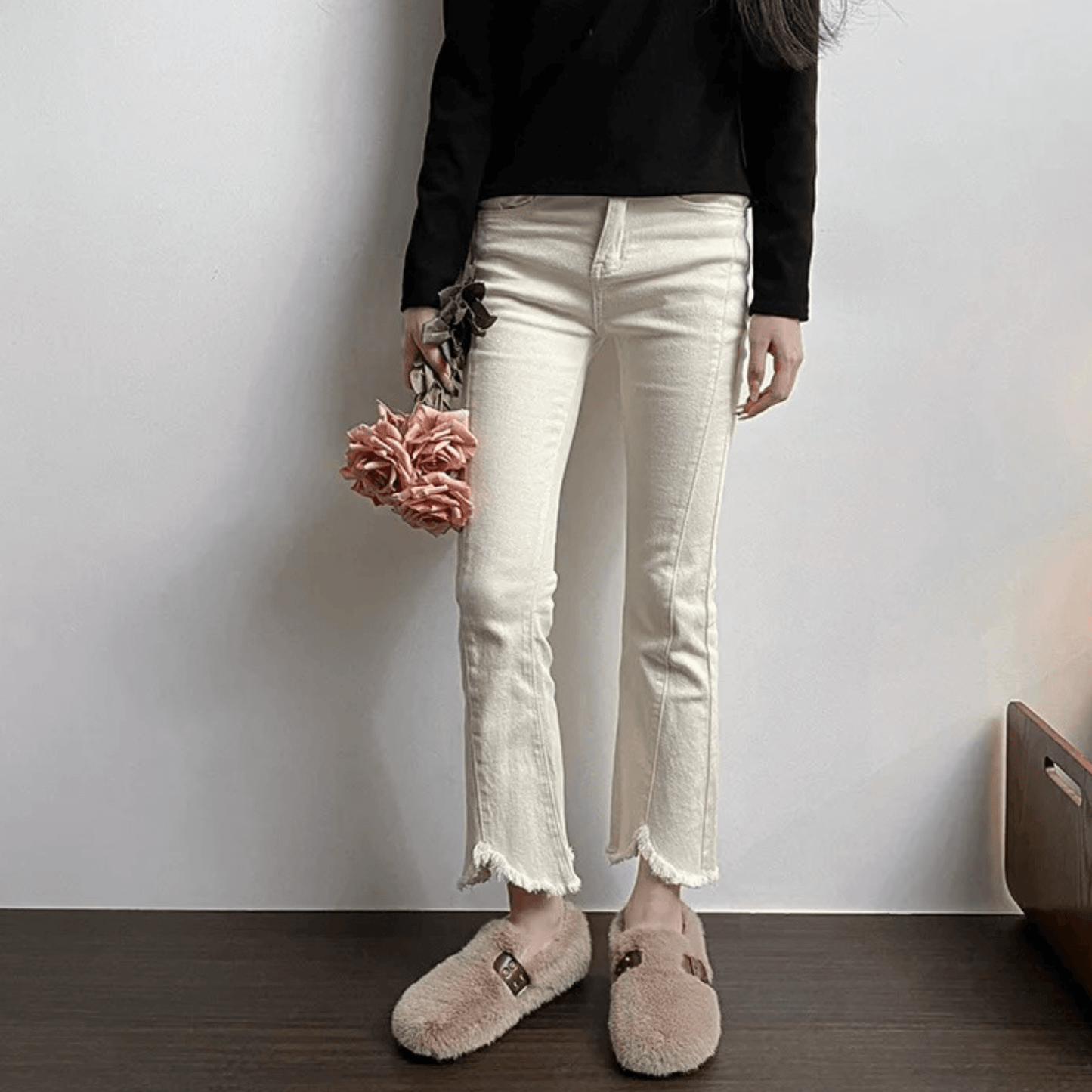 FurLush – Fauxpäls-skor med Rem