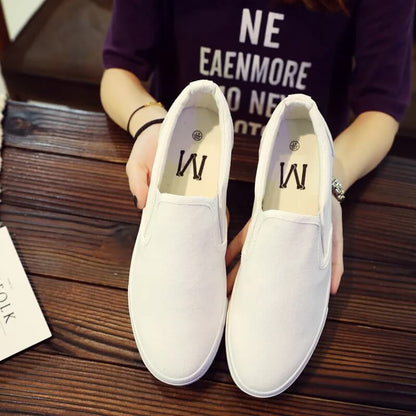 CanvasDrift – Unisex Canvas Driving Shoes med Slip-On Design och Avslappnad Vardagsstil