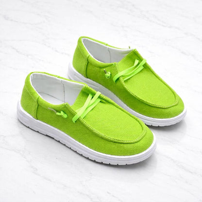 CanvasLume – Lätta Canvas Sneakers för Dam med Mjuk Sula och Avslappnad Vardagsstil