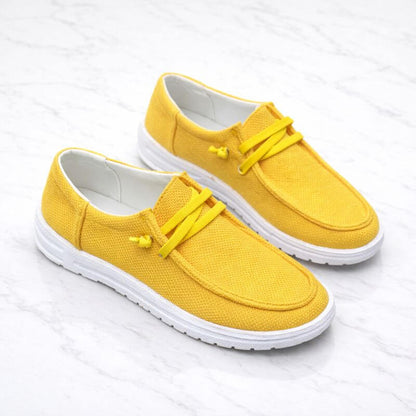 CanvasLume – Lätta Canvas Sneakers för Dam med Mjuk Sula och Avslappnad Vardagsstil