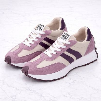 VeloraRun – Plus Size Löparskor för Dam med Snörning, Andningsbart Material och Lätt Konstruktion