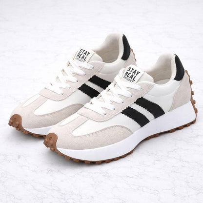 VeloraRun – Plus Size Löparskor för Dam med Snörning, Andningsbart Material och Lätt Konstruktion