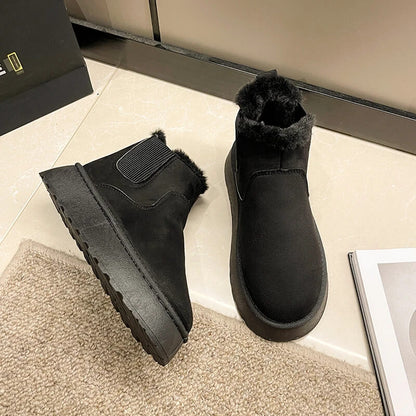 FrostStep - Halkfria Varma Fodrade Ankelboots