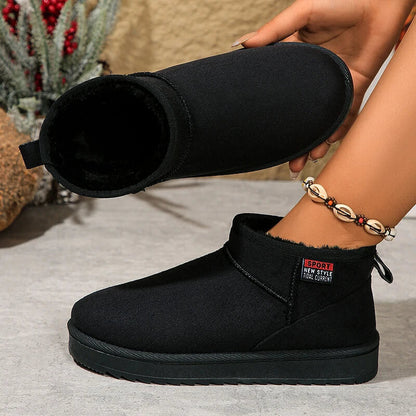 Frostea - Slip-on Mockaboots för Damer Bekväma och Snygga för Kallt Väder